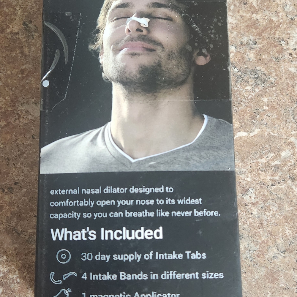 External Nasal Dilator with Intake Tabs
